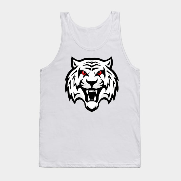 Ryu Ga Gotoku Tiger Tank Top by Amico77